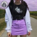 T-shirt Gothique Grunge Manches Longues — Univers Gothique (vue 2)