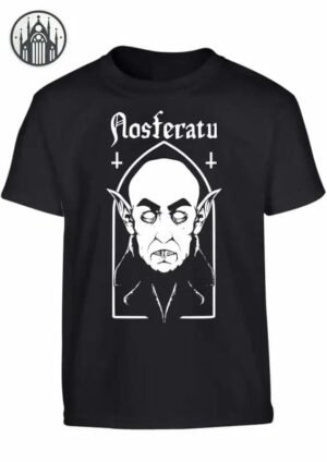 T-shirt Gothique Nosferatu Coton Bio — Univers Gothique
