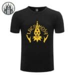 T-shirt Gothique En Coton Bio Ultra-confortable - Jaune / s