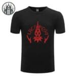 T-shirt Gothique En Coton Bio Ultra-confortable - Rouge / s