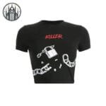 T-shirt Gothique En Coton Doux - Livraison Standard Offerte - s