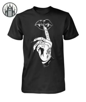 Haut Gothique Rock Streetwear Coton — Univers Gothique