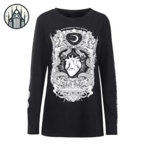 T-shirt Gothique Japonais Manches Longues — Univers Gothique
