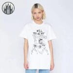 T-shirt Gothique En Coton Maillé Doux - Livraison Offerte!