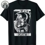 T-shirt Gothique Faucheuse Illustration