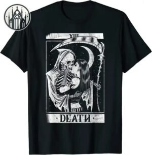T-shirt Gothique Faucheuse Illustration — Univers Gothique