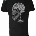 T-shirt Gothique Tête Mort Homme Bio