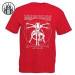 T-shirt Gothique Johnny Cash Folsom Prison: Style Morbide Ultime - Rouge / Asia Size s