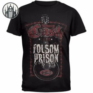 T-shirt Gothique Johnny Cash Coton — Univers Gothique
