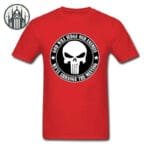 t shirt gothique lacrimosa coton bio coupe ajustee rouge xs t shirt 535 T-shirt Gothique Lacrimosa: Coton Bio Coupe Ajustée - Rouge / Xs