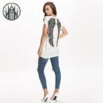 T-shirt Gothique Lagerfeld De Qualité Supérieure - Blanc / s