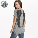 T-shirt Gothique Lagerfeld De Qualité Supérieure - Gris / s