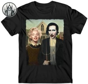 T-shirt Gothique Rock Impression — Univers Gothique
