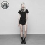 T-shirt Gothique Monster En Polyester De Qualité