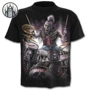 T-shirt Gothique Rock Coton Bio — Univers Gothique