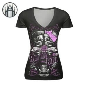 T-shirt Gothique Streetwear Ceinture — Univers Gothique