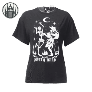 T-shirt Gothique Coton Maillé — Univers Gothique