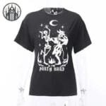 T-shirt Gothique Party - Confort Doux En Coton Maillé