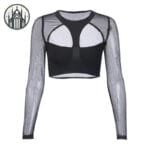 T-shirt Gothique Pour Femme: Confort & Style Gothique - s