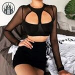 T-shirt Gothique Pour Femme: Confort & Style Gothique