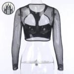 T-shirt Gothique Pour Femme: Confort & Style Gothique