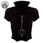 T-shirt Gothique Punk Lune Ultra Confort - s