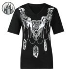 Haut Gothique Coton Polyester Femme — Univers Gothique (vue 4)