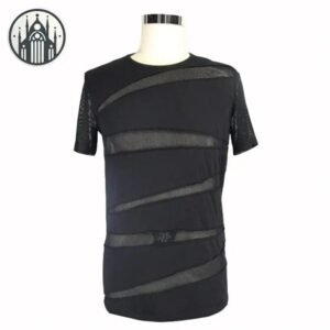 Haut Gothique Streetwear Dentelle — Univers Gothique