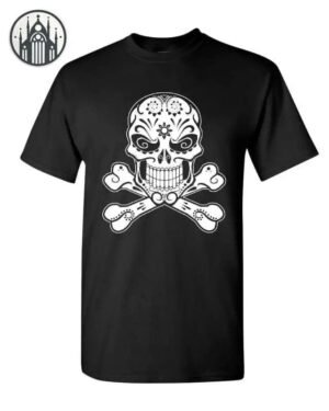 Haut Gothique Calavera Coton Bio — Univers Gothique
