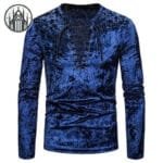 T-shirt Gothique Trippie Red: Style Morbide Et Original! - Bleu / s