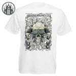 T-shirt Gothique Vendredi 13 - Style Morbide Assuré! - Blanc / s