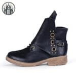 Talon Carré En Cuir Pu Avec Livraison Offerte