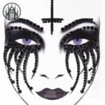 Tatouage Gothique En Strass: Livraison Offerte!