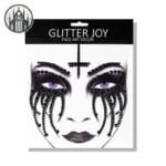 Tatouage Gothique En Strass: Livraison Offerte! - Te909