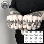 Tatouage Gothique éphémère Pour Homme Et Femme