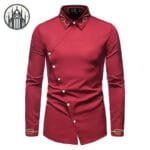 Top Mode Coupe Ajustée En Coton Biologique Livraison Offerte! - Rouge / s