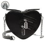 Un Sac à Main Gothique Pour Exprimer Ta Féminité Alternative! Noir