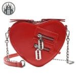 Un Sac à Main Gothique Pour Exprimer Ta Féminité Alternative! Rouge
