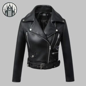 Veste Bad Girl Imperméable En Simili Cuir
