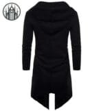 Veste Gothique à Capuche Pour Hommes: Livraison Standard Offerte