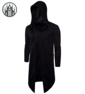 Veste Gothique à Capuche Pour Hommes: Livraison Standard Offerte 1 Veste Gothique à Capuche Pour Hommes: Livraison Standard Offerte - m