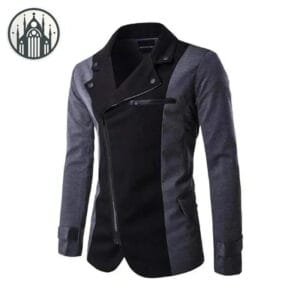 Veste Gothique à Col Montant Pour Un Style Démoniaque 1 Veste Gothique à Col Montant Pour Un Style Démoniaque
