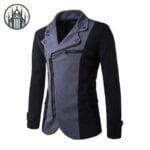 Veste Gothique à Col Montant Pour Un Style Démoniaque