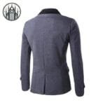 Veste Gothique à Col Montant Pour Un Style Démoniaque - Gris / m