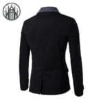 Veste Gothique à Col Montant Pour Un Style Démoniaque - Noir / m