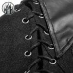 Veste Gothique Baroque à Lacets Amovibles - Livraison Gratuite!