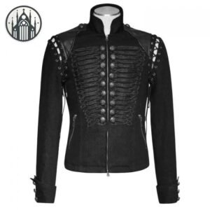 Veste Gothique Baroque Lacets Amovibles — Univers Gothique