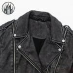 veste gothique biker en cuir vieilli livraison offerte 935 Veste Gothique Biker En Cuir Vieilli - Livraison Offerte!