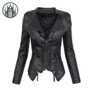 Veste Gothique Bikers: Style Démoniaque Assuré! 3 Veste Gothique Bikers: Style Démoniaque Assuré! - s