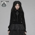 Veste Gothique En Dentelle Et Velours Durable - Guide Des Tailles - Xs-s